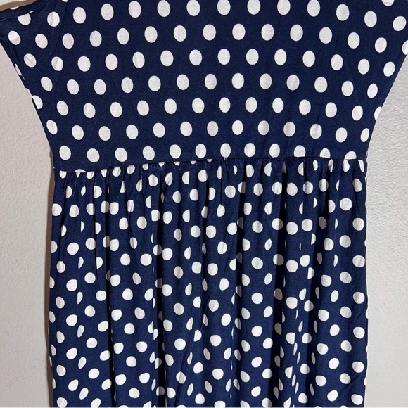 Euovmy Women's Sleeveless Dress Casual Loose Summer Maxi with Polka Dot Size S - Picture 4 of 12